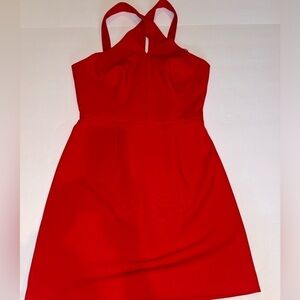 French connection red dress